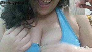 fat chubby latina cums with sorayyaa