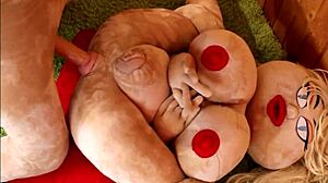 terminator sex robot from the future bangs a sex doll hard in the ass for a wild parody