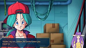 Dragon Ball MILF fucks in time travel multisex adventure.