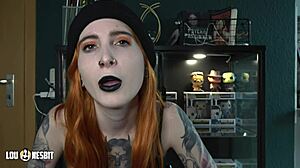 In this reverse gangbang fantasy, Lou Nesbit and Lia Louise dominate the German studs