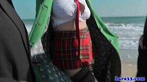 mature british woman in heels and lingerie picks up old man for handjob and wanking in amateur pickup