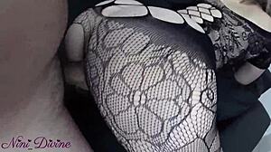 Nini Divine's Huge Ass Fucked Reverse Cowgirl