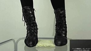 Hey there, ever tried stomping noodles for a wild foodcrush fetish?