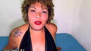 Come Liters with Grazy Sapeca in Guided Punheta Session