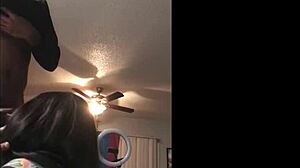 A young trade in skinnies engages in suggestive sucking of a big dick, featuring close-up face fucking and rough deepthroat action