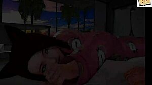 I Play My New Family Game With Redhead Hentai Character