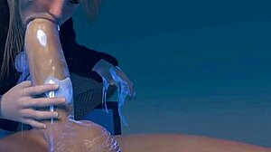 anime 3d hentai busty girls suck and bang futa teens