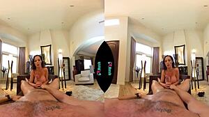 busty milf nikki benz craves monster cock in stockings