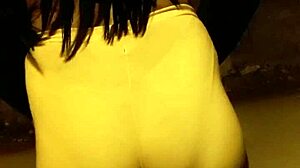 Bruna de leg marcando a calcinha 😏