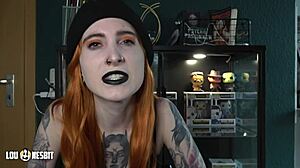 In this reverse gangbang fantasy, Lou Nesbit and Lia Louise dominate the German studs