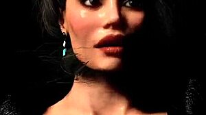 darkness lust in a cartoon world