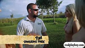 Lovely Badass Babes Visited Cranky Crocs In Bikini Outdoor Public