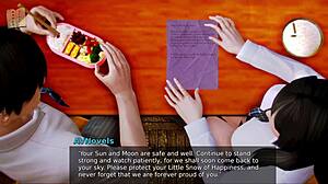 Academy Game Episode 176 with Anime Hentai Elements