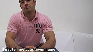 Czech Gay Casting Features David 3474 In Blowjob And Fucking