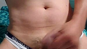 Gay Boy Masturbates In Underwear