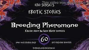 Breeding pheromone audio makes women masturbate to orgasm.