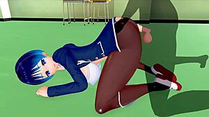 Helping a horny classmate reach orgasm in 3D hentai