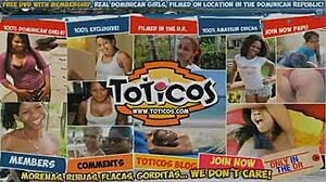 Dominican street girls show off sexy curves in public. Caribbean heat turns up outdoors!