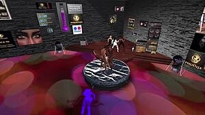 elite social club with outdoor dancing and public gatherings