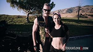 Katrina Jade, Big-Tit Brunette, Banged Hard Outdoors!