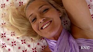 Kathia Teases With Blowjob Skills