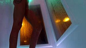 Hot Kendra Cole Masturbates Intensely In Shower