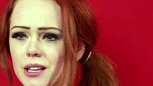 Redhead Petite 18+ Loves Blowjob Leading to Facial Cumshot!