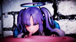 I ride Mozuku in cowgirl position with footjob in hentai compilation