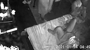 What Do Hidden Cameras Capture in Hotel Rooms with Amateur Wives?