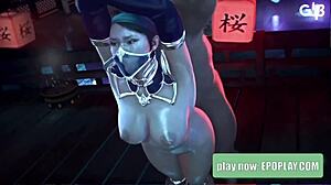 Kitana Fucked Hard In 3D Wet Pussy Ass