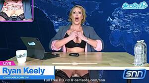 Camsoda - Big Boobs Milf Ryan Keely Has Majestic Orgasm Live On Air