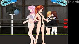 princess juliette battles sofia in wild ring catfight