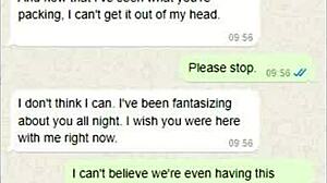 omg, sent stepmom a dick pic by mistake on WhatsApp... her reaction tho! 😳