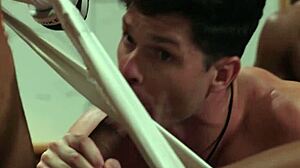 yo, coach devin franco drills jocks in a wild spitroast! 🚂💦