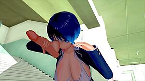 Helping a horny classmate reach orgasm in 3D hentai