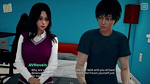 my bully turned into my lover with big tits and ass