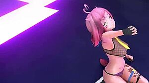 Idol Performs Strip Tease To Yoasobi Music.