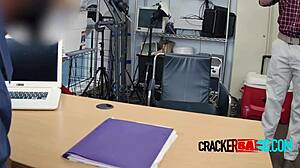 White Bear Drilled by Massive Black Cock