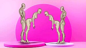 Twins banging girls hard, I can't look away