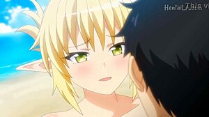 i can't get enough of this blonde hentai beach babe