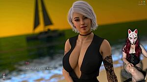 Steps of Debauchery 31 features sexy babes on public beach