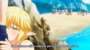 i can't get enough of this blonde hentai beach babe