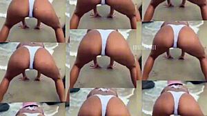 your pussy wet with that blinking anal plug in glory hole?