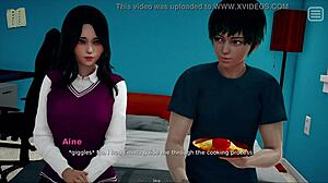 my bully turned into my lover with big tits and ass