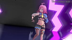 Idol Performs Strip Tease To Yoasobi Music.