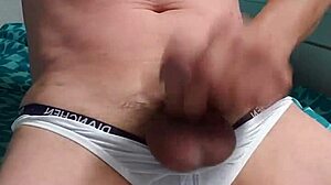 Gay Boy Masturbates In Underwear