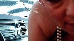 Wife Samantha Sucks Monster Cock