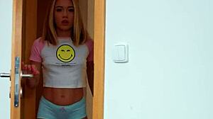 omg, step bro spied on me then jerked off!