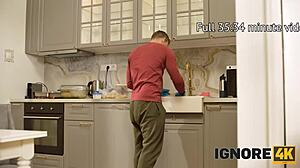 Ignore4k Amazon Cosplay Blonde Uses Toy Boy