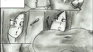 Giantess breast expansion in animated hentai comic compilation 2 rocks.